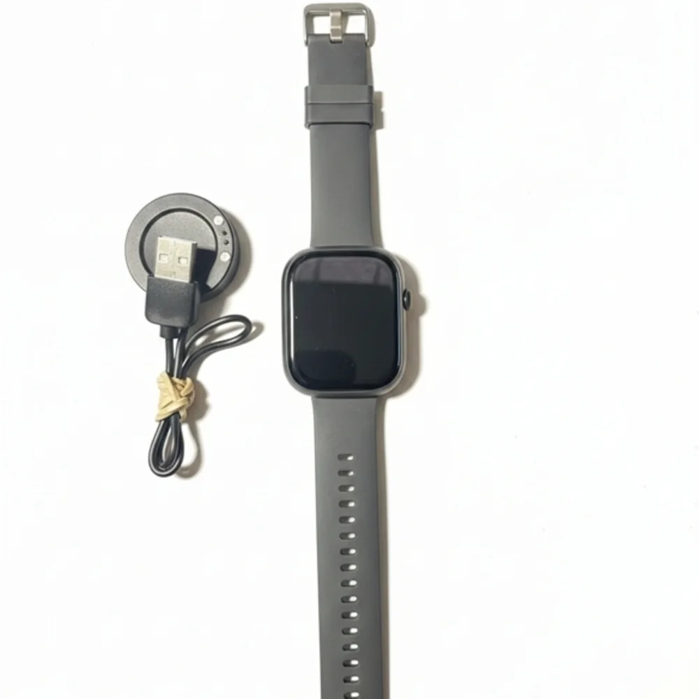 Smartwatch with Charger - Black